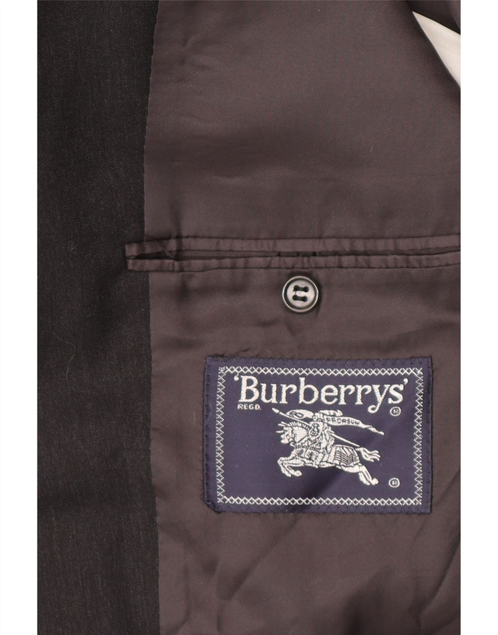 Burberrys Ανδρικό σακάκι 3 κουμπιών σακάκι IT 52 μεγάλο γκρι μαλλί