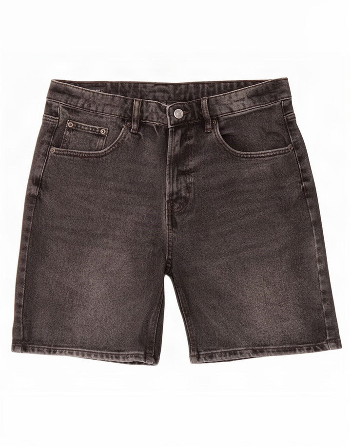 Zara Ανδρικό τζιν σορτς EU 40 Medium W31 Γκρι βαμβακερό