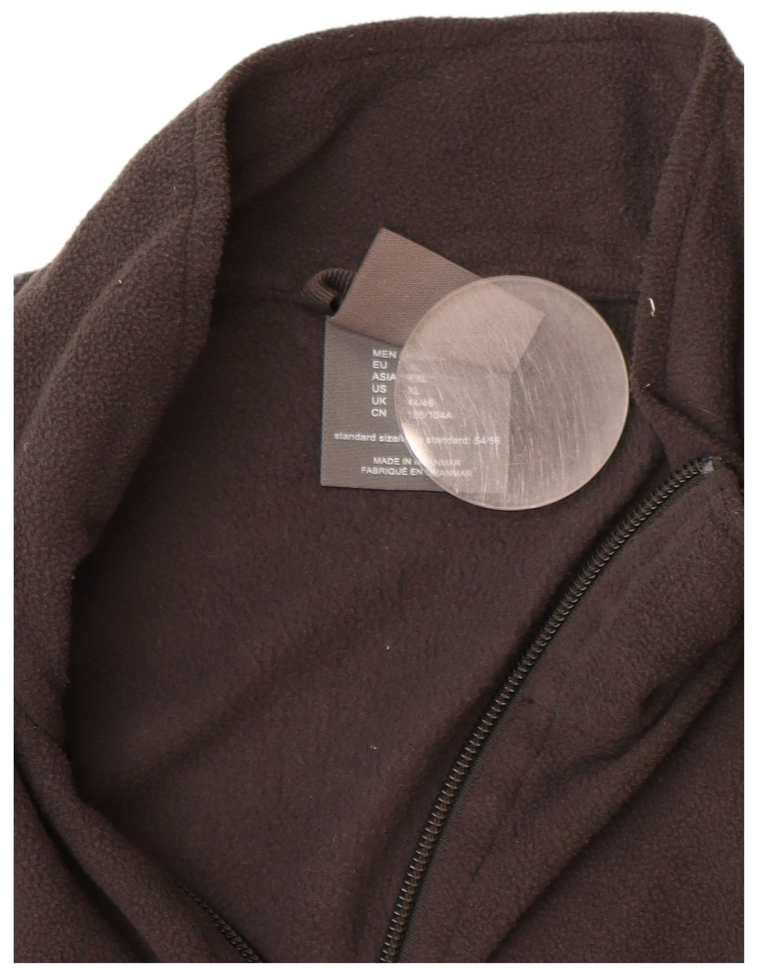 JACK WOLFSKIN Ανδρικό Fleece Jacket UK 44/46 XL Γκρι πολυεστέρας