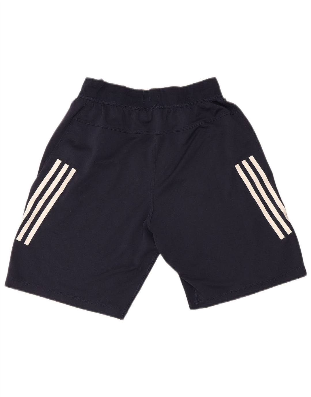Adidas Boys Sport Short 7-8 Years Navy Blue Polyester