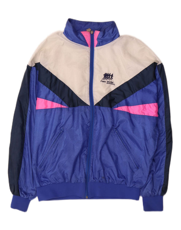 Ανδρική φόρμα Frank Shorter Top Jacket Large Blue Colorblock Nylon