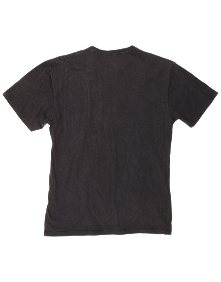 Ανδρικό γραφικό μπλουζάκι Ecko Unltd Top μεγάλο μαύρο βαμβακερό