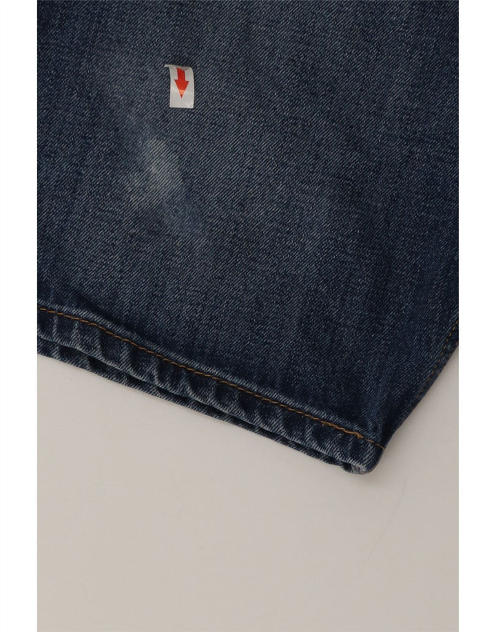 Ανδρικό σορτς LEVI'S 502 τζιν W30 Μεσαίο μπλε βαμβακερό