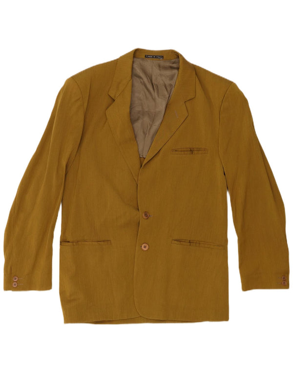 Renato Barbano Ανδρικό Μπουφάν Blazer με 2 Κουμπιά IT 50 Large Khaki