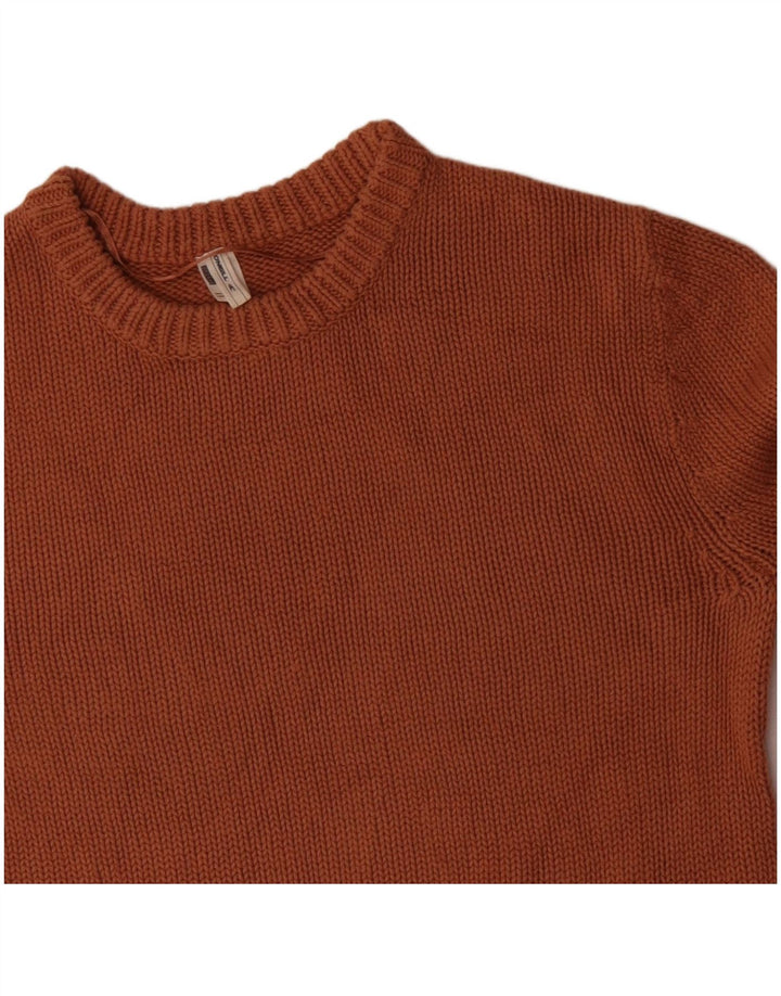 Γυναικείο πουλόβερ O'Neill Crew Neck Jumper UK 14 Μεσαίο πορτοκαλί βαμβακερό