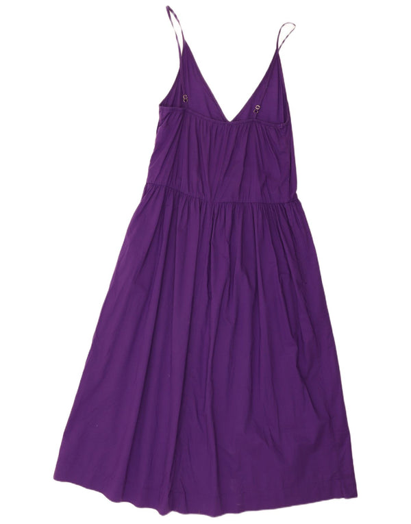 Benetton Γυναικείο Sundress UK 6 XS Purple Cotton