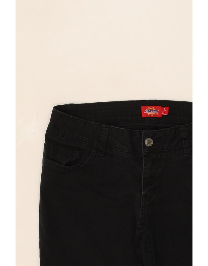 DICKIES Womens Straight Casual Trousers US  8 Medium W30 L28  Black Vintage Dickies and Second-Hand Dickies from Messina Hembry 
