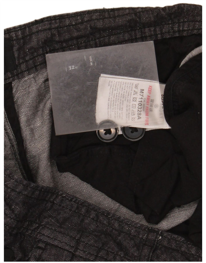 Ανδρικό σορτς Chino Superdry W32 Βαμβακερό μεσαίο γκρι