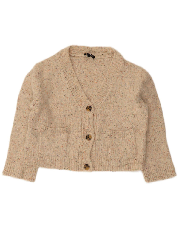 Whistles Γυναικεία ζακέτα με μανίκια 3/4 UK 10 Small Beige Flecked
