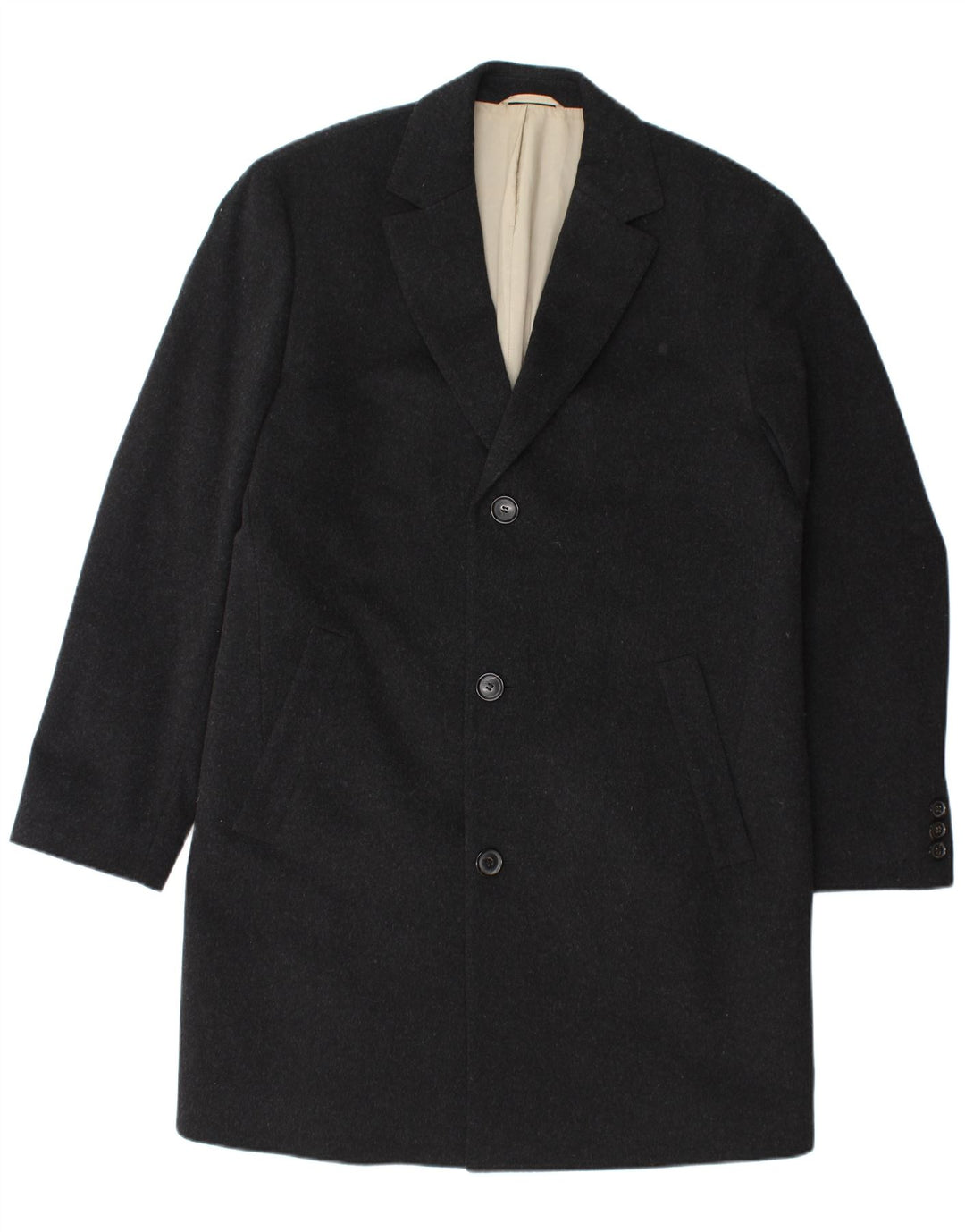 Ανδρικό πανωφόρι Hugo Boss UK 36 Small Black