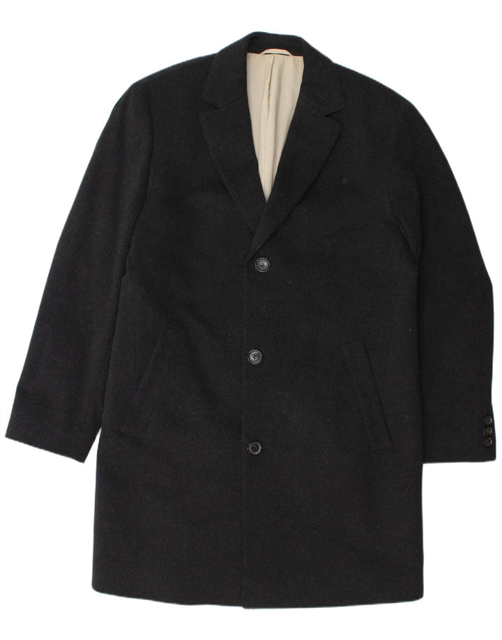 Ανδρικό πανωφόρι Hugo Boss UK 36 Small Black
