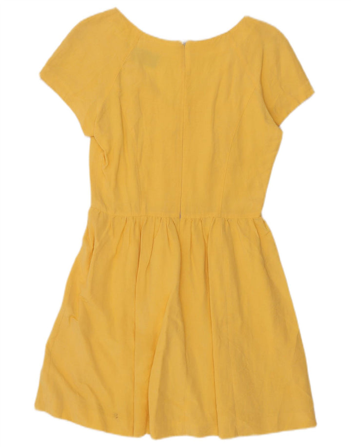 Γυναικείο φόρεμα Roccobarocco A-Line UK 10 Small Yellow