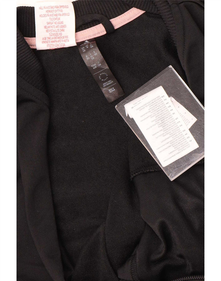 Κορίτσια αθλητική φόρμα Adidas Top Jacket 11-12 ετών Μαύρο Πολυεστέρα