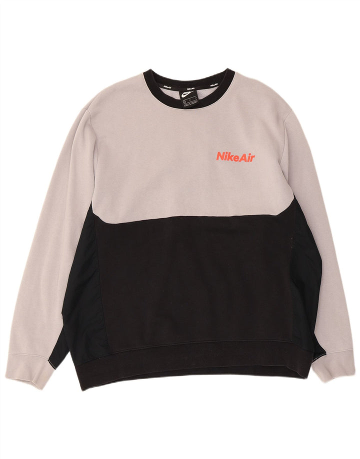 Ανδρικό φούτερ NIKE Jumper XL Γκρι χρώματος βαμβακερό