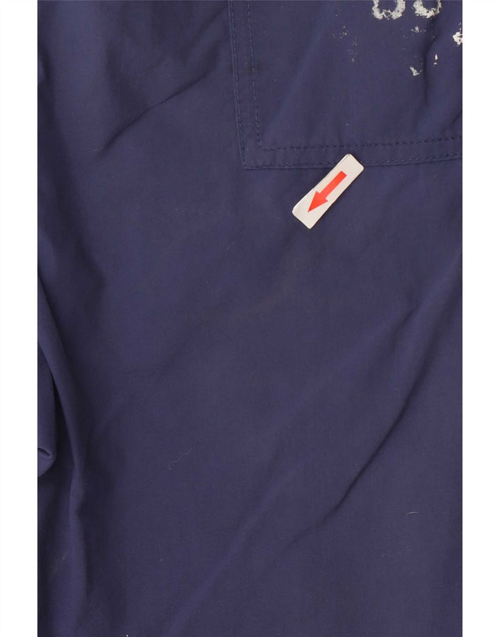 Ανδρικό σορτς κολύμβησης Tommy Hilfiger Graphic Cargo μεσαίο μπλε ναυτικό