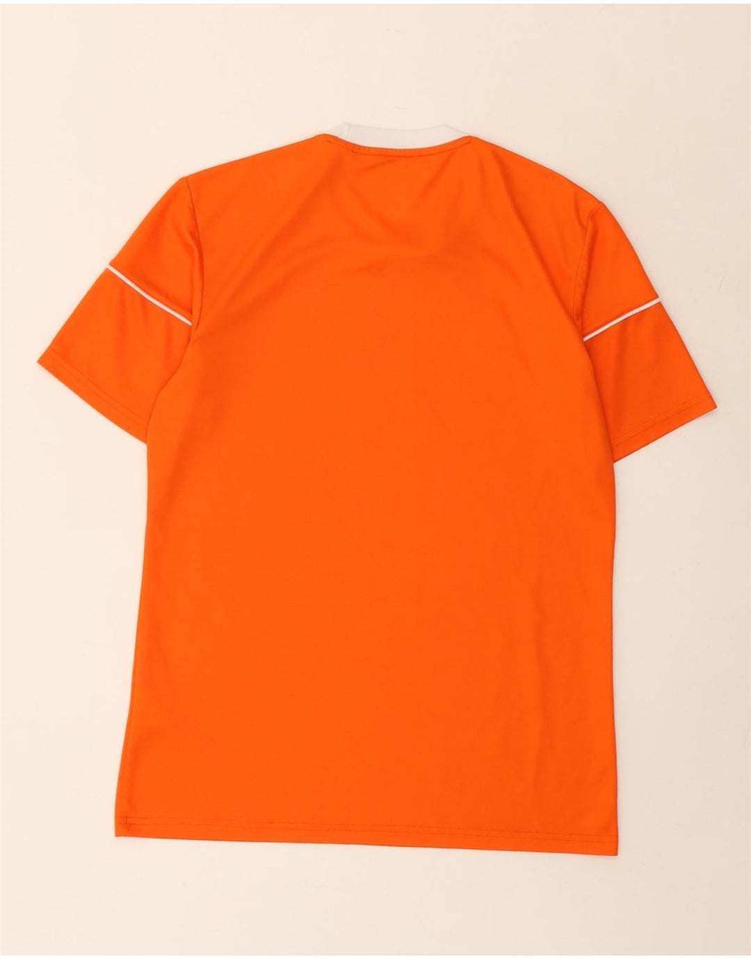 Adidas Ανδρικό T-Shirt Climalite Top Μικρό Πορτοκαλί Πολυεστέρας