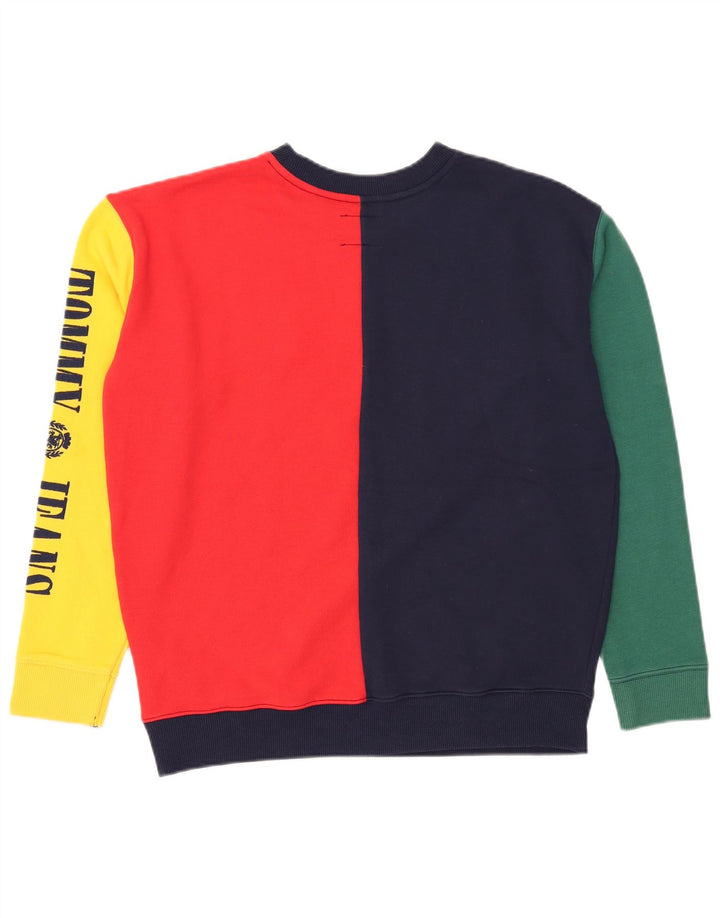Ανδρικό φούτερ Tommy Hilfiger Jumper Μεσαίο πολύχρωμο Colourblock