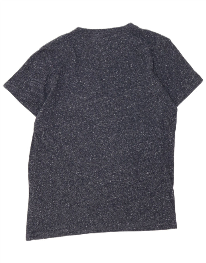 Ανδρικό γραφικό μπλουζάκι Tommy Hilfiger Top μεσαίο μπλε ναυτικό πολυεστέρας