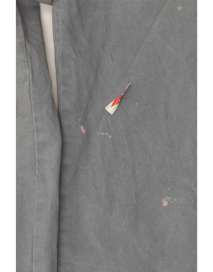 Marks & Spencer Ανδρικό παντελόνι Chino Regular W40 L33 Γκρι βαμβακερό