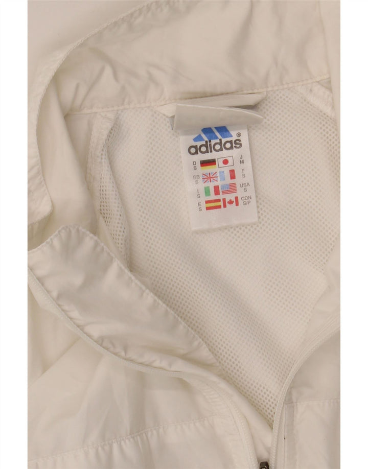 Ανδρική φόρμα Adidas Top Jacket Μικρό Λευκό Πολυεστέρα