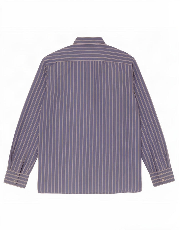 Ανδρικό πουκάμισο Tommy Hilfiger Large Blue ριγέ βαμβακερό