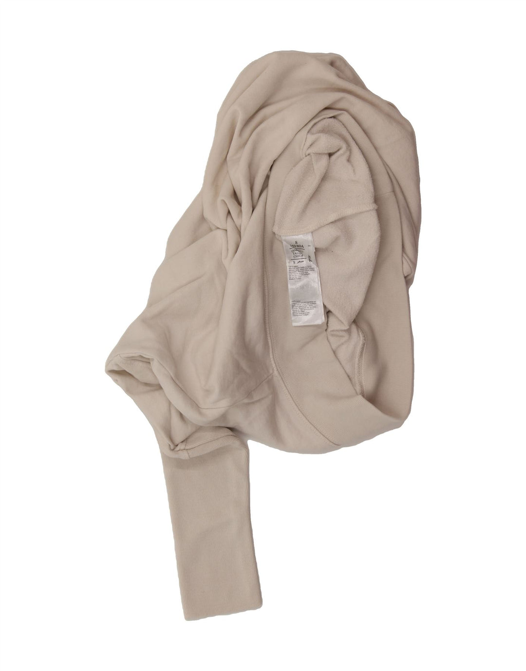 ALL SAINTS Womens Sweatshirt Jumper UK 10 Small Off White Cotton Vintage All Saints and Second-Hand All Saints from Messina Hembry 