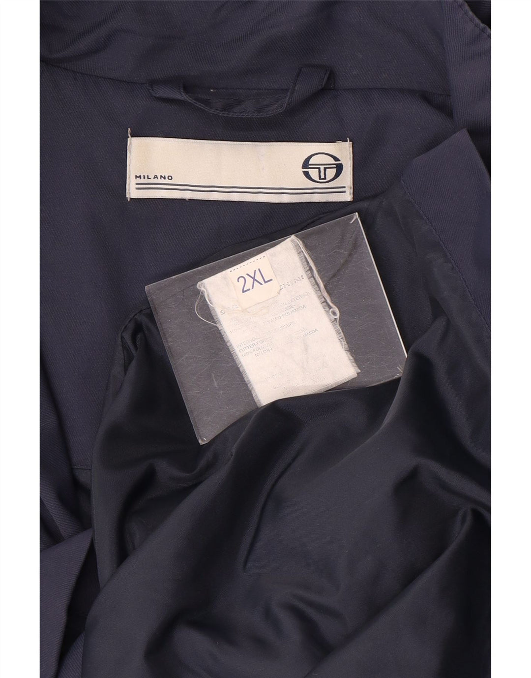 Sergio Tacchini Ανδρικό Utility Jacket UK 44 2XL Navy Blue Nylon