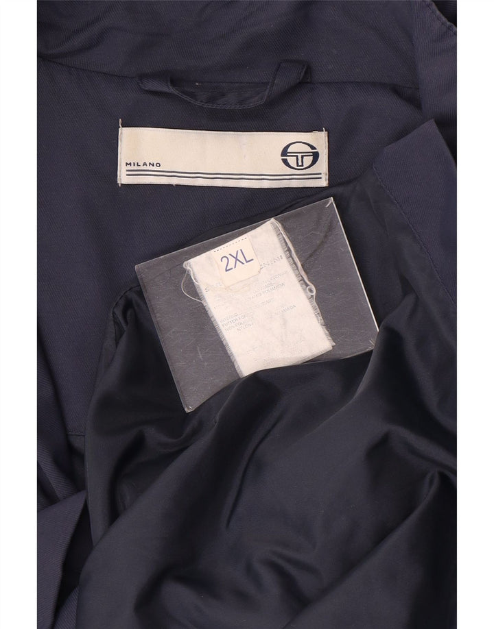 Sergio Tacchini Ανδρικό Utility Jacket UK 44 2XL Navy Blue Nylon