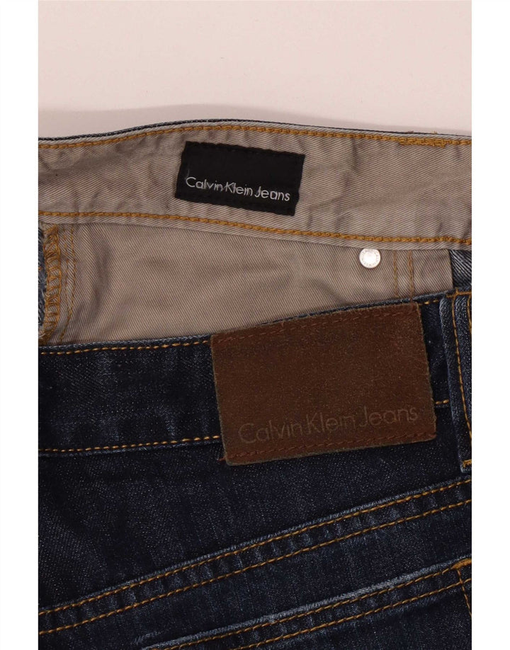 Γυναικείο τζιν ίσιο Calvin Klein W33 L31 Navy Blue