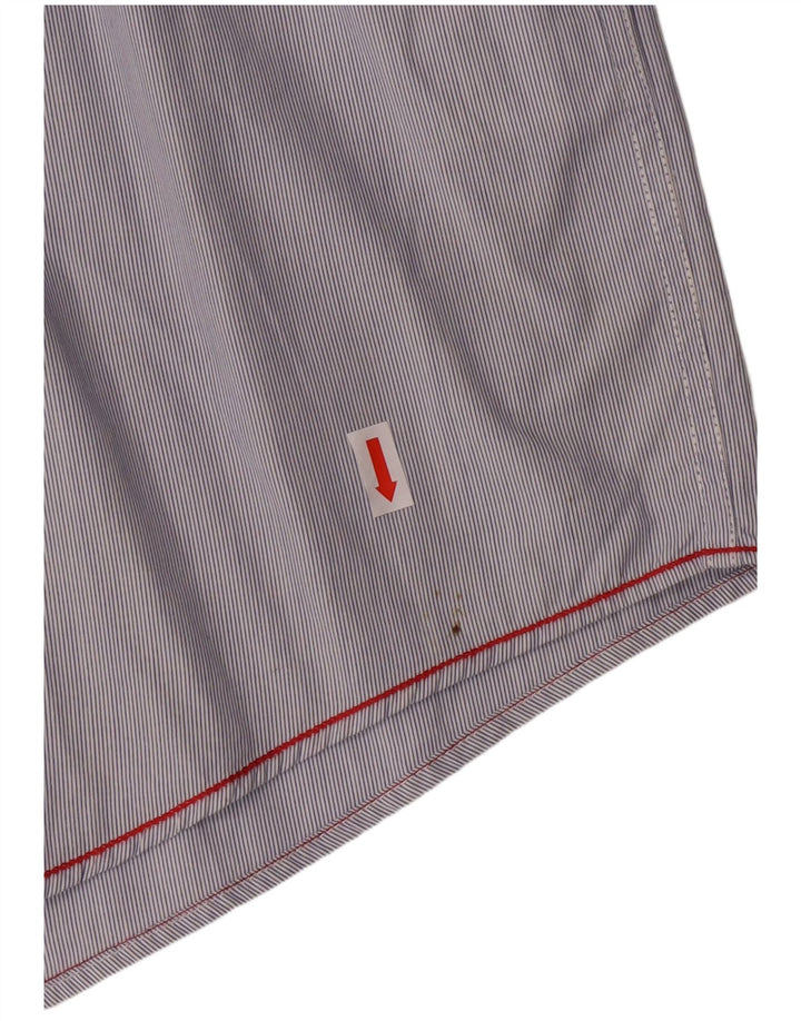 Ανδρικό πουκάμισο Cerruti 1881 XL Μπλε βαμβακερό ρίγες