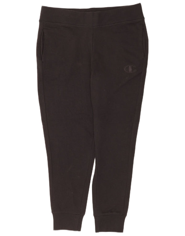 Champion Γυναικεία αθλητική φόρμα Παντελόνι Joggers UK 16 Large μαύρο βαμβακερό