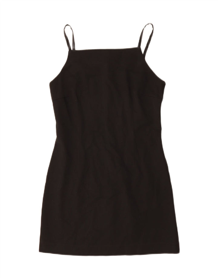 VINTAGE Womens Sleeveless Sheath Dress IT 42 Medium Black Vintage Vintage and Second-Hand Vintage from Messina Hembry 