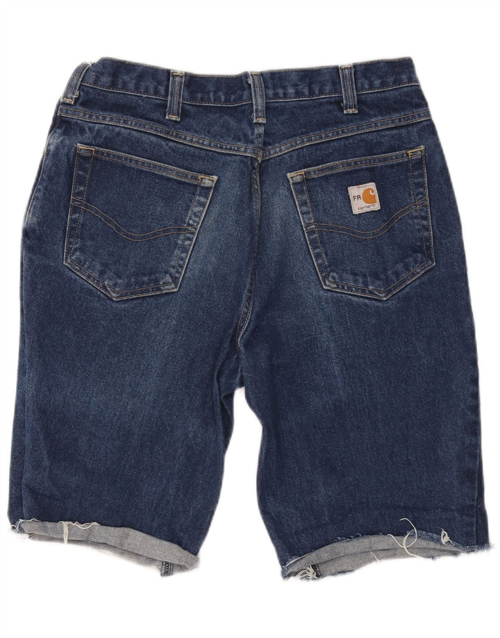 Ανδρικό τζιν σορτς Carhartt W34 μεγάλο μπλε βαμβακερό
