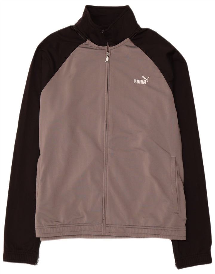 Ανδρική φόρμα Puma Top Jacket 2XL Grey Colourblock