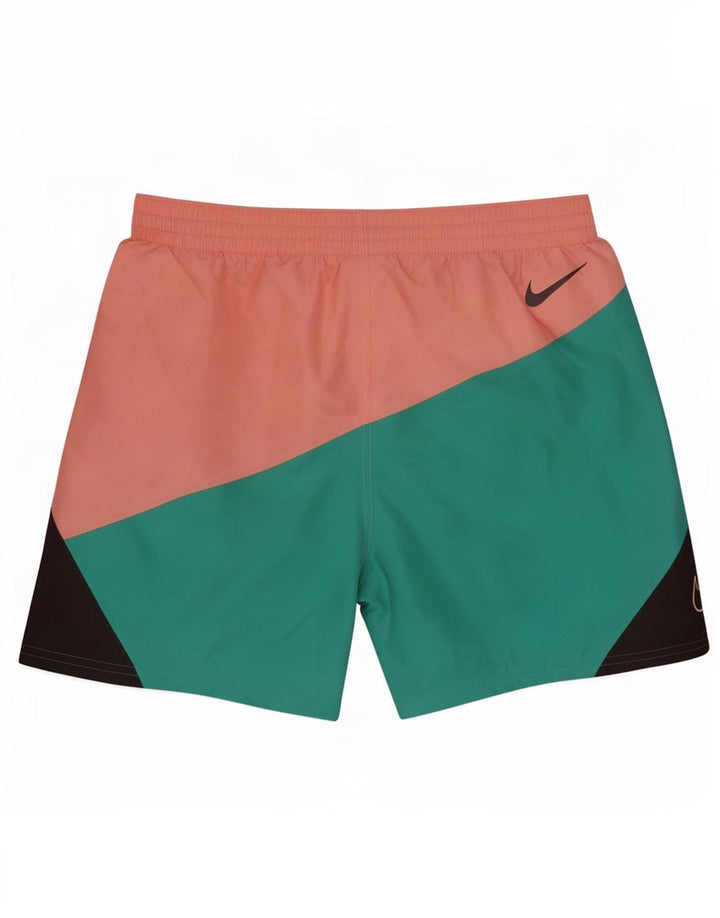 Ανδρικό γραφικό σορτς κολύμβησης Nike μεσαίο πολύχρωμο μπλοκ χρώματος