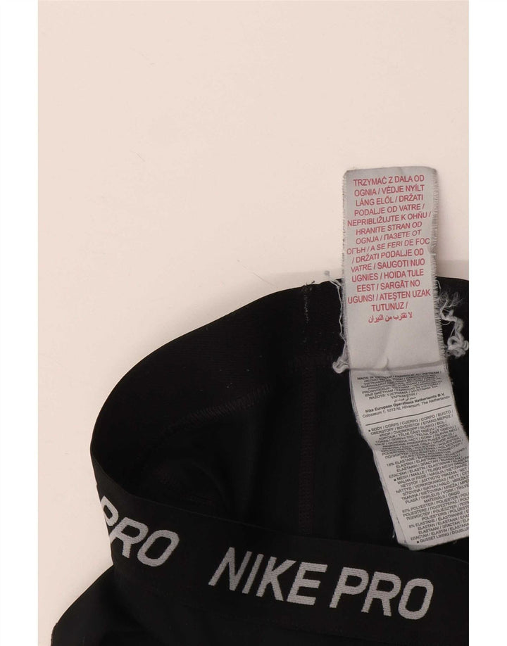 Γραφικό κολάν Nike Boys 9-10 ετών Μαύρο πολυεστέρα