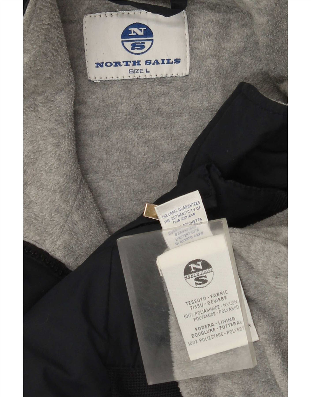 Ανδρικό μπουφάν North Sails Bomber UK 40 Large Navy Blue Polyamide