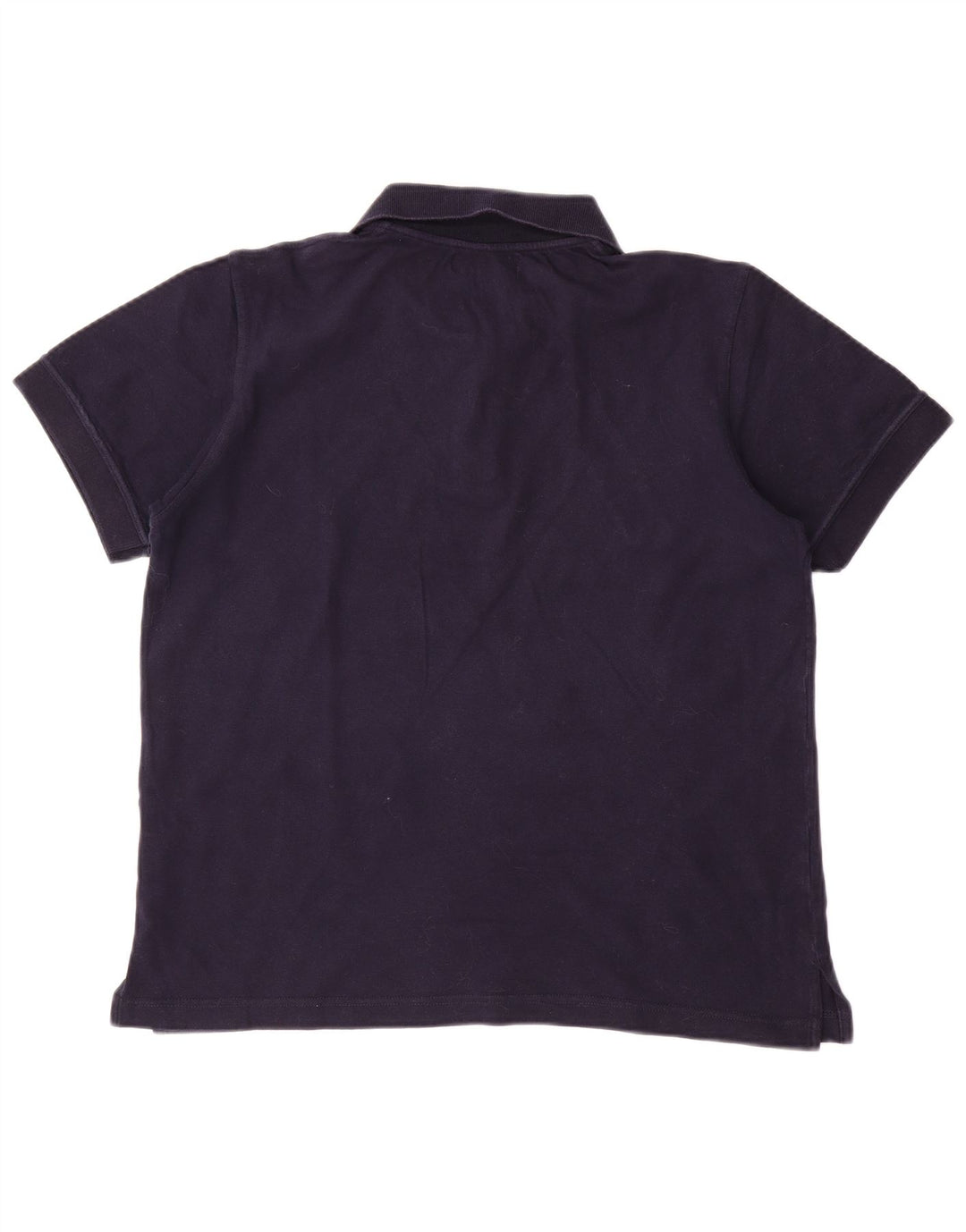 Ανδρικό πουκάμισο πόλο ELLESSE μεγάλο μπλε ναυτικό βαμβακερό