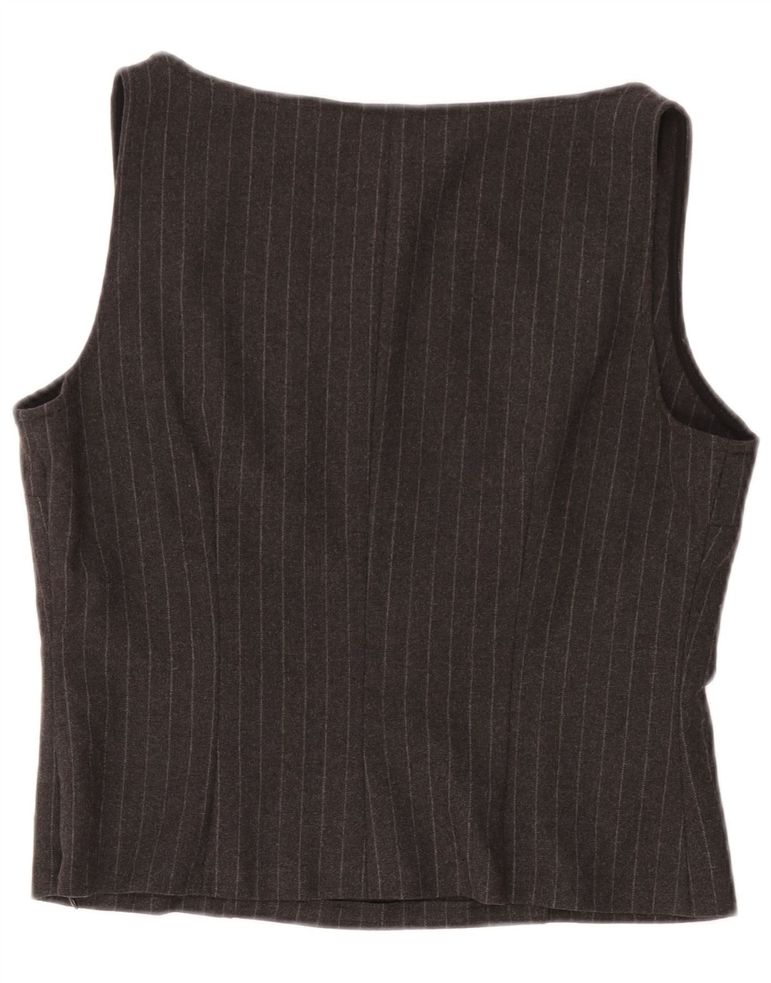 GAI MATTIOLO Γυναικεία αμάνικη μπλούζα τοπ IT 48 XL Γκρι ρίγες