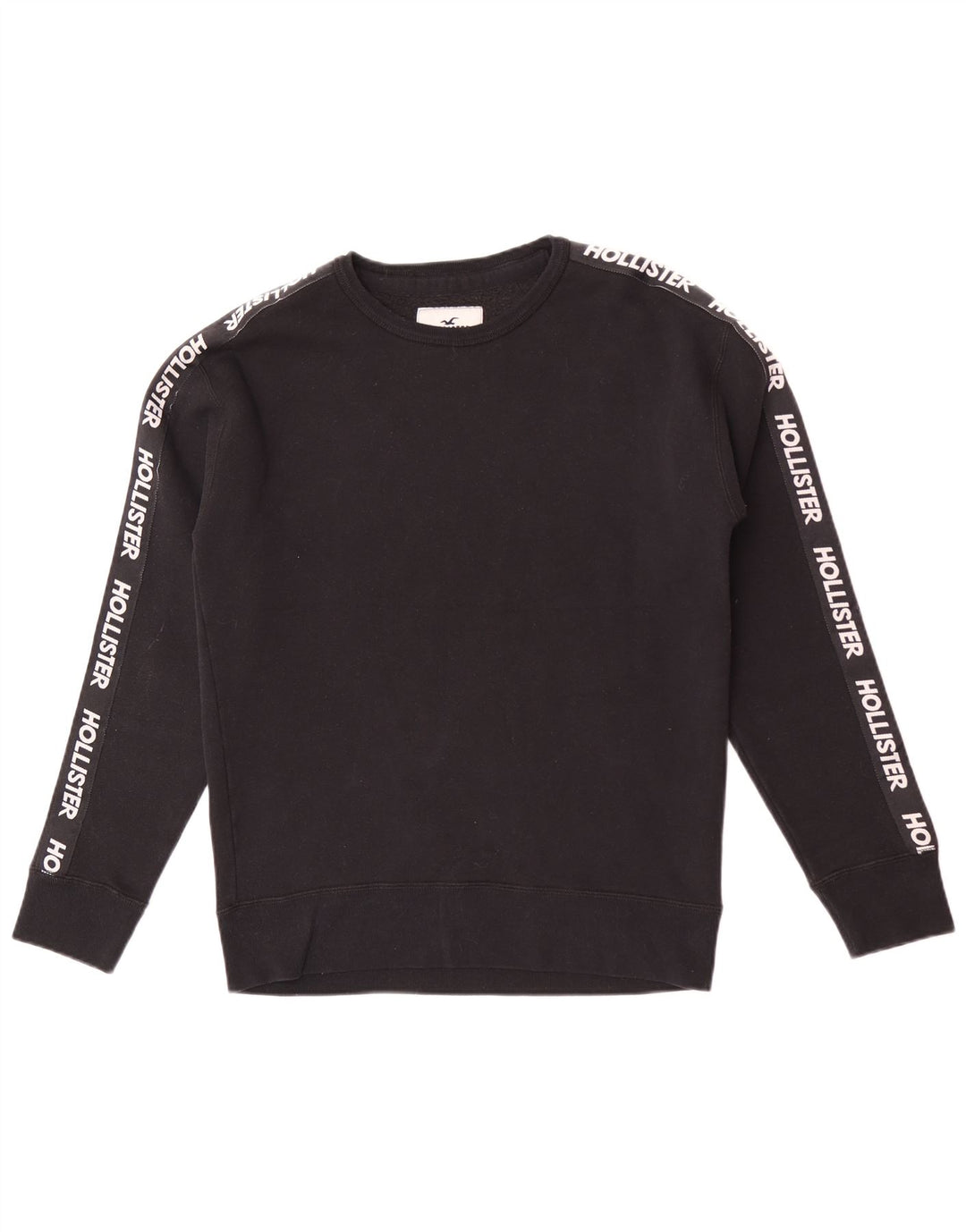 Γραφικό ανδρικό φούτερ Hollister Jumper Small Black Colourblock
