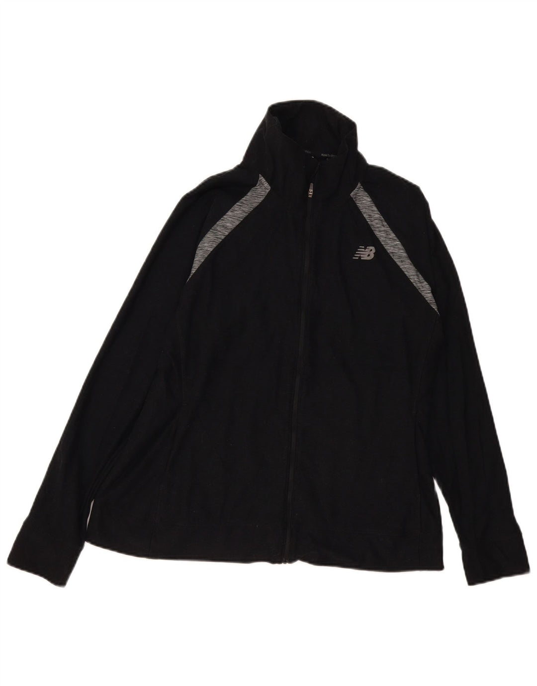 New Balance Γυναικεία αθλητική φόρμα Top Jacket UK 14 Medium Black Colourblock