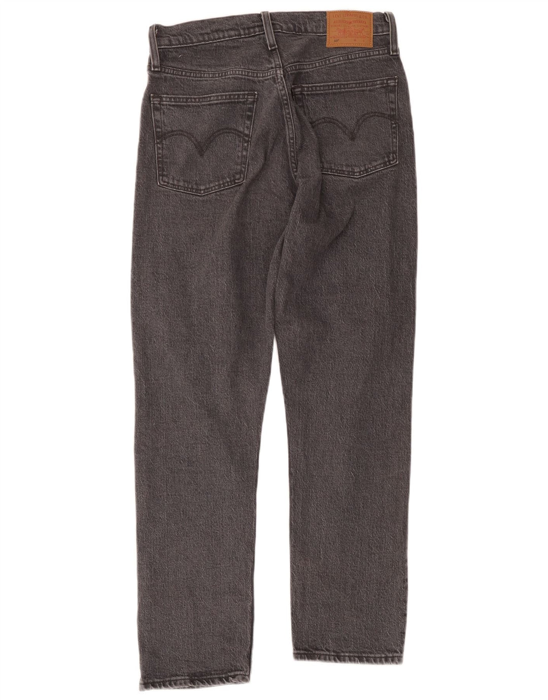 Levi's Womens 501 Straight Jeans W28 L28 Grey