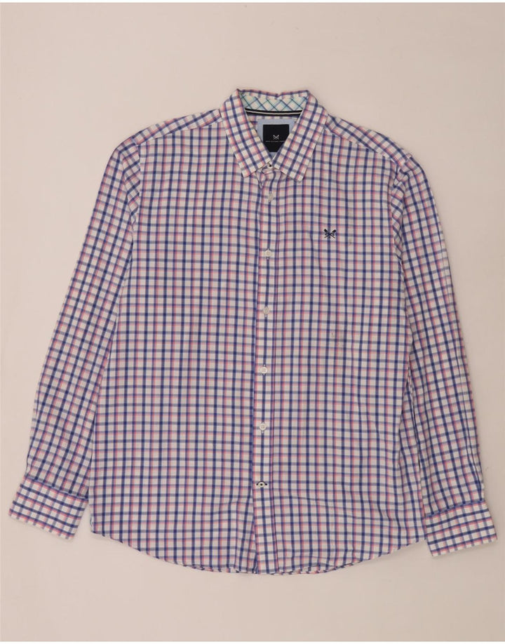 Crew Clothing Ανδρικό πουκάμισο Classic Fit Μεγάλο πολύχρωμο Check