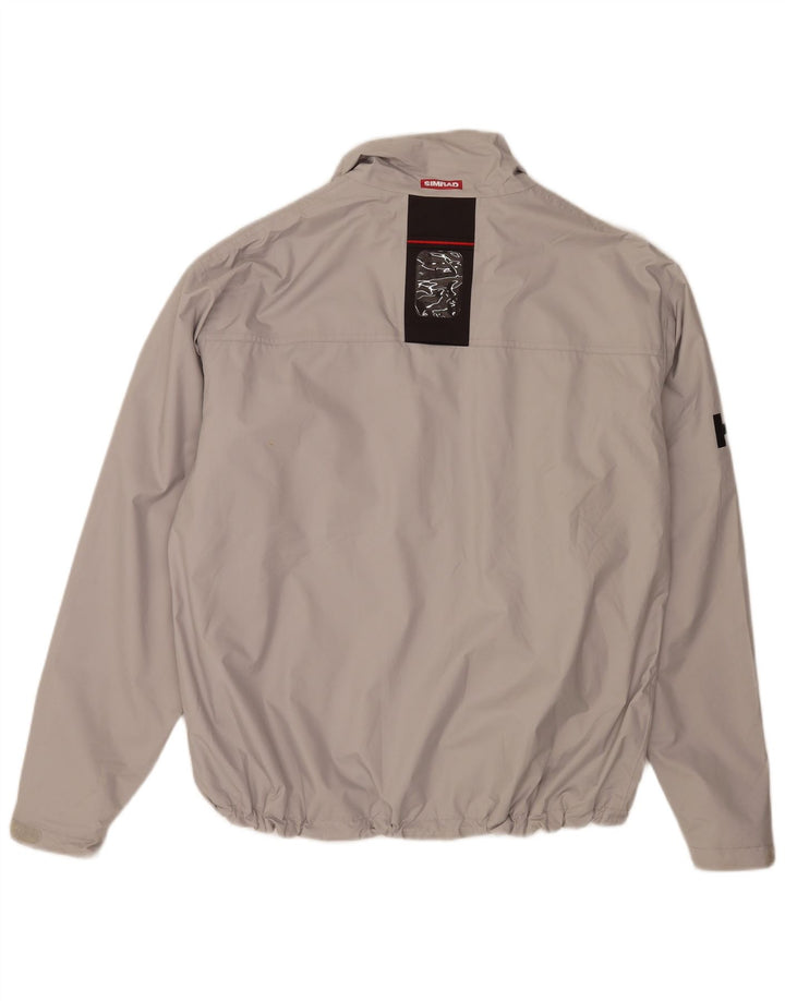 Helly Hansen Ανδρικά Sailwear Graphic Rain Jacket UK 44 2XL Grey Polyester