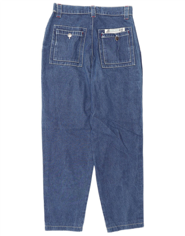 Krizia Γυναικείο Tapered Jeans W30 L30 Blue Cotton