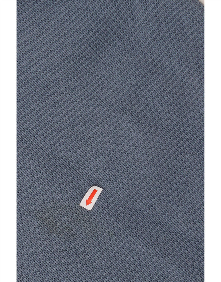 Ανδρικό πουλόβερ IZOD με V λαιμόκοψη XL Μπλε βαμβακερό