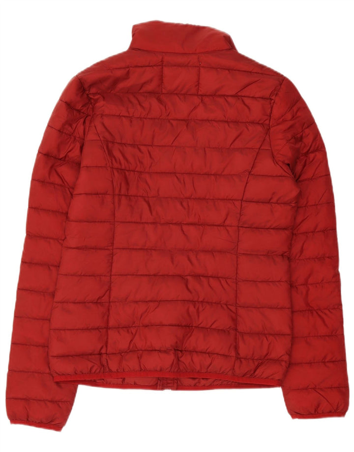 True Religion Γυναικείο μπουφάν με επένδυση UK 10 Small Red Polyester