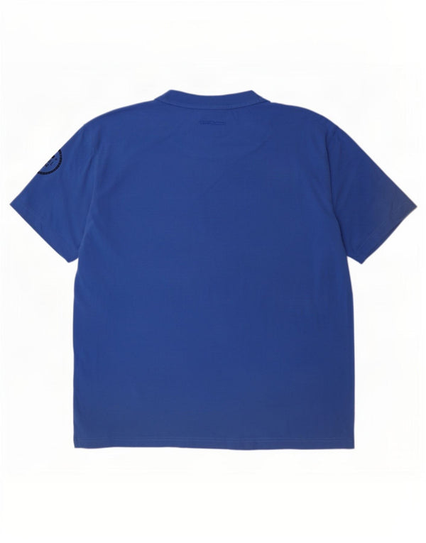 Ανδρικό T-Shirt Camel Active Top 3XL Μπλε βαμβακερό
