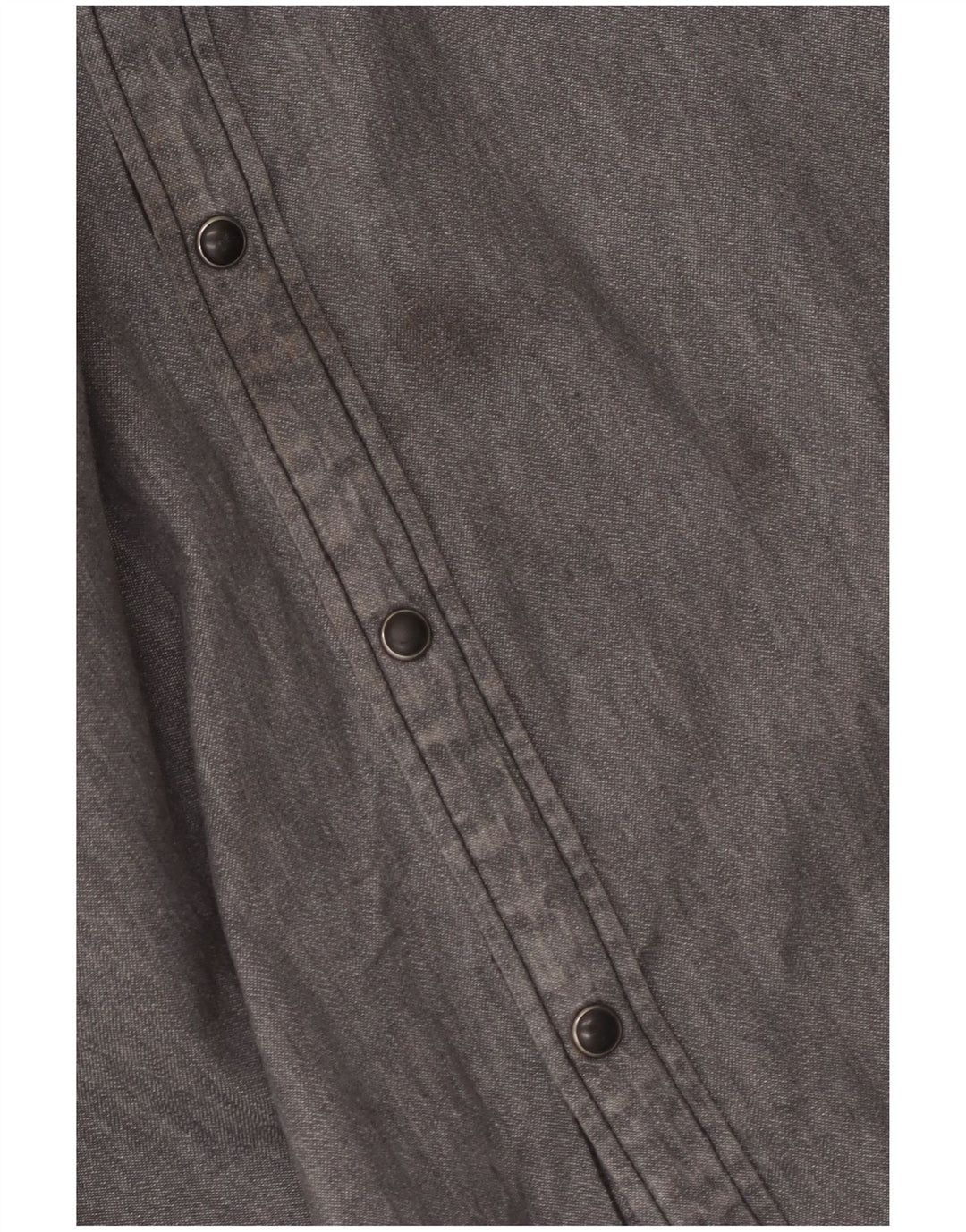 Lee Mens Utility Western Shirt 2XL Γκρι βαμβακερό