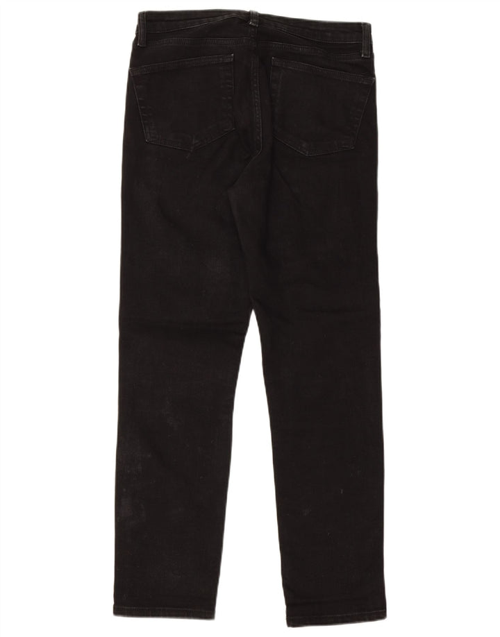 ZARA Γυναικείο Trafaluc Slim Jeans W28 L27 Μαύρο βαμβακερό